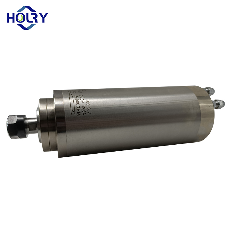 HOLRY CNC Fuso Motor para Madeira Metal Resfriado a Água 3,2kw 220V Motor de Fuso de Alta Qualidade